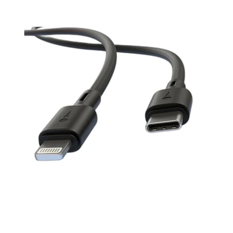 Cable Oraimo Tipo-C A Lightning 30w 1m Black Cable Oraimo Tipo-C A Lightning 30w 1m Black