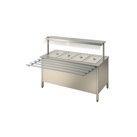 Mesa Buffet Frío Inferior Refrigerado 4 GN 1/1 Mesa Buffet Frío Inferior Refrigerado 4 GN 1/1