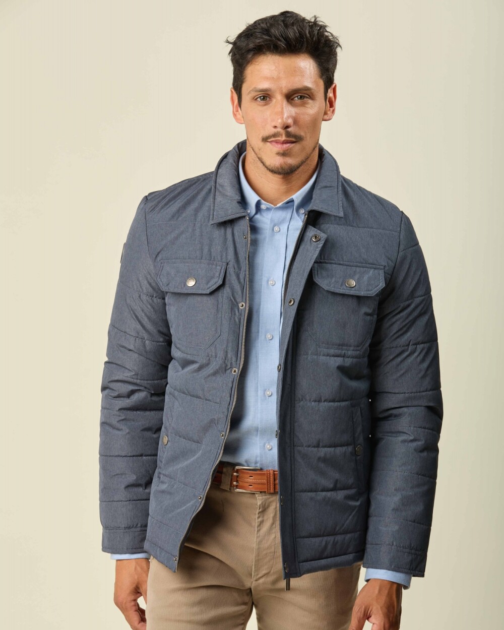 Campera Urban Sport Gris Piedra