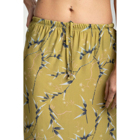 Falda Print Pistacho