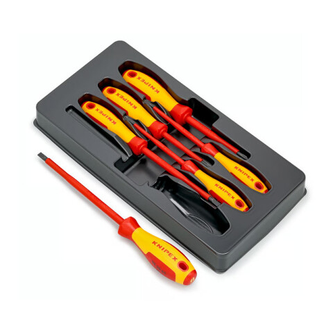 Juego de destornilladores aislados 1000V 6 piezas KN4250