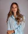 Camisa Lucienne celeste