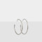 Aros Argollas De metal Argollas De Metal - Plateado