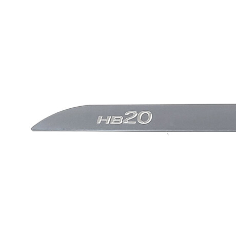 Bagueta Hb20 Cinza Escuro Bagueta Hb20 Cinza Escuro