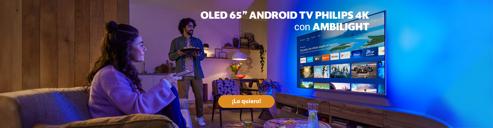 Oled 65" Android Tv Philips