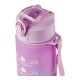Pack De 3 Botellas De Agua Motivacional Gym Lila