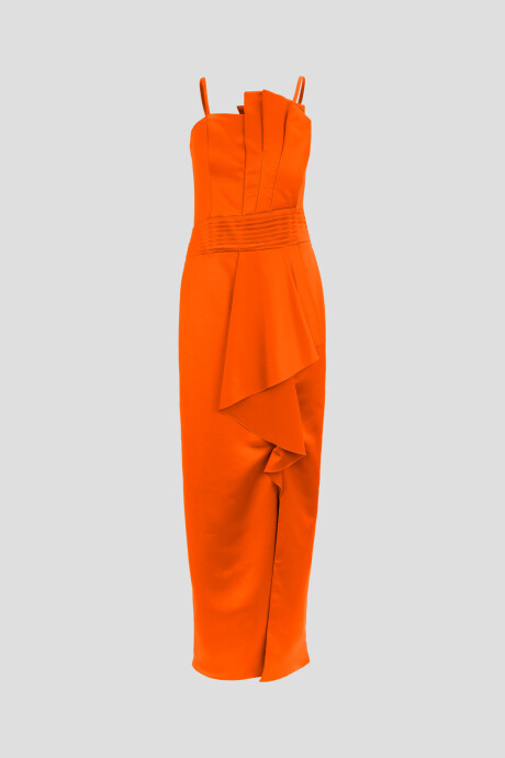 Vestido Alessandra Naranja