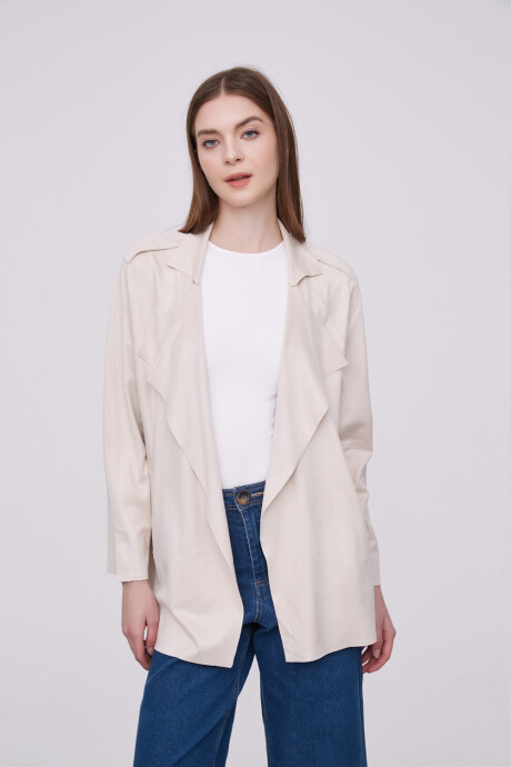 Chaqueta Croti Beige Claro