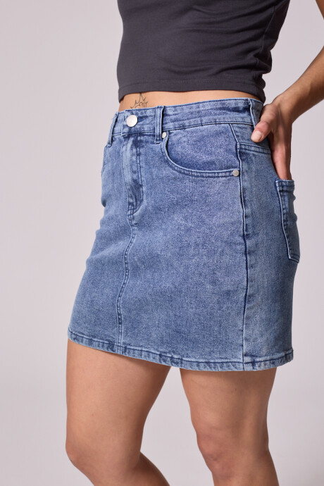FALDA CORTA ALIORE DIXIE Azul Oscuro