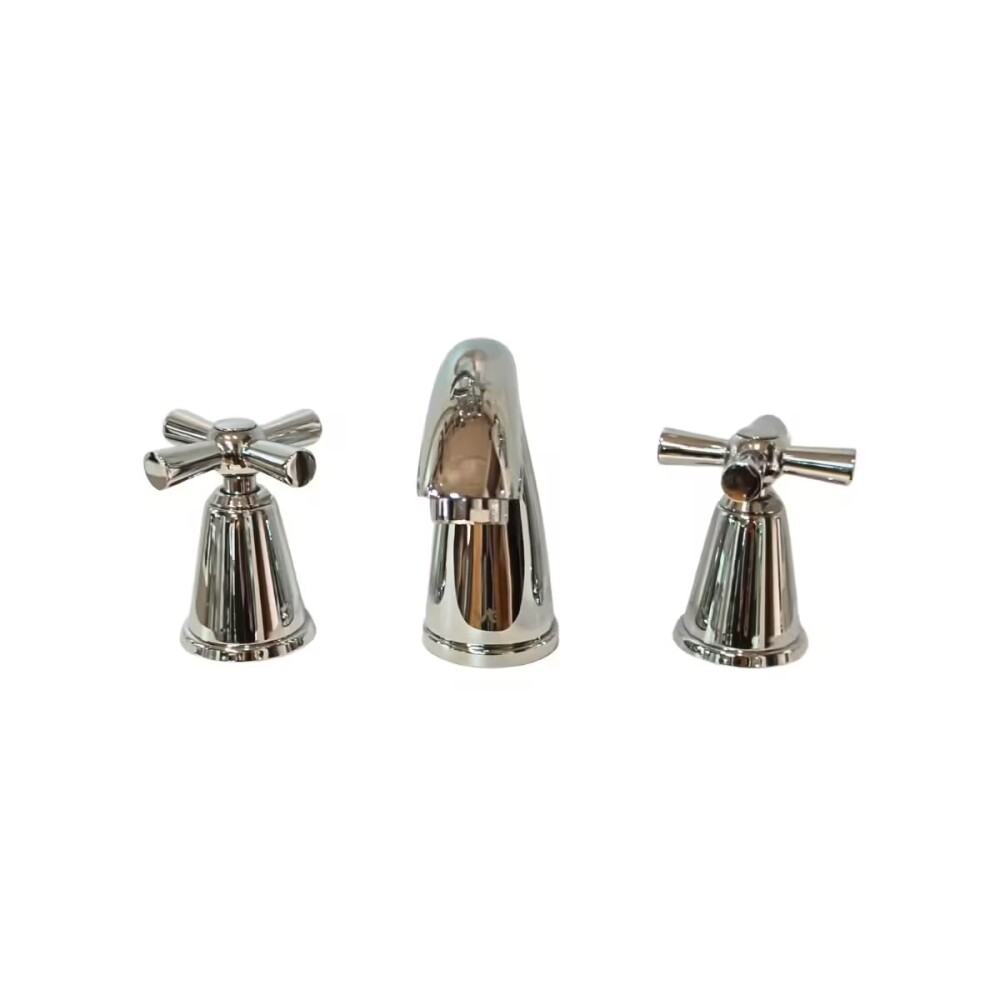 Grifería de lavatorio bimando de mesada Cuzco Cromado Brillante Grifería De Lavatorio Bimando De Mesada Cuzco Cromado Brillante