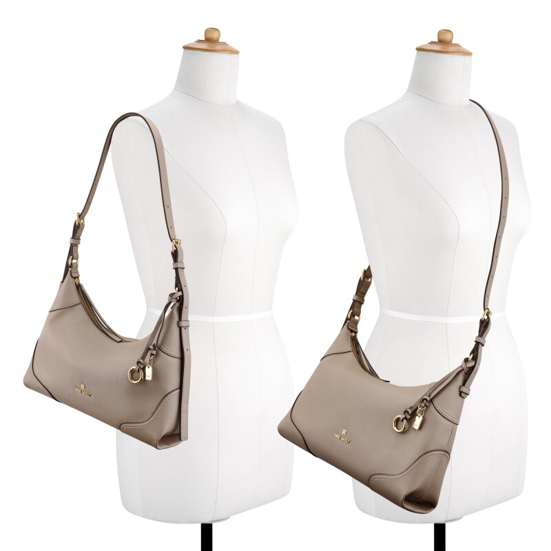 Bolso Bandolera Convertible Allie Pumice