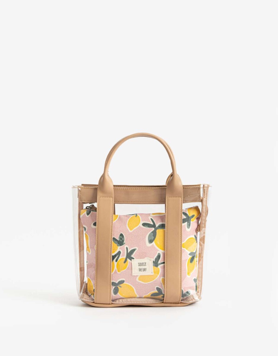 Set De Portacosméticos - Estampado Flores 