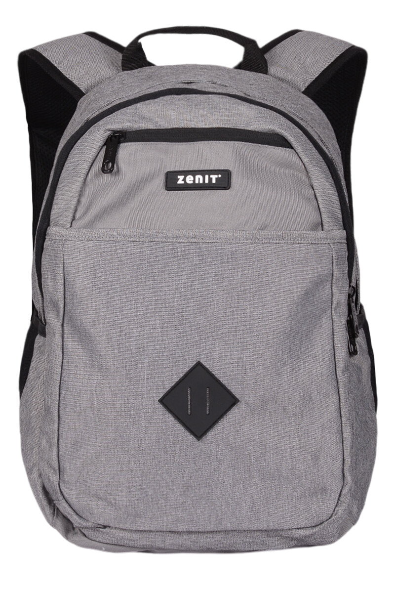 MOCHILA CON LUNCHERA GRIS MOCHILA CON LUNCHERA GRIS