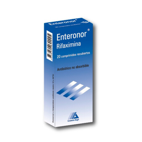 Enteronor 200mg 20 Comprimidos Enteronor 200mg 20 Comprimidos