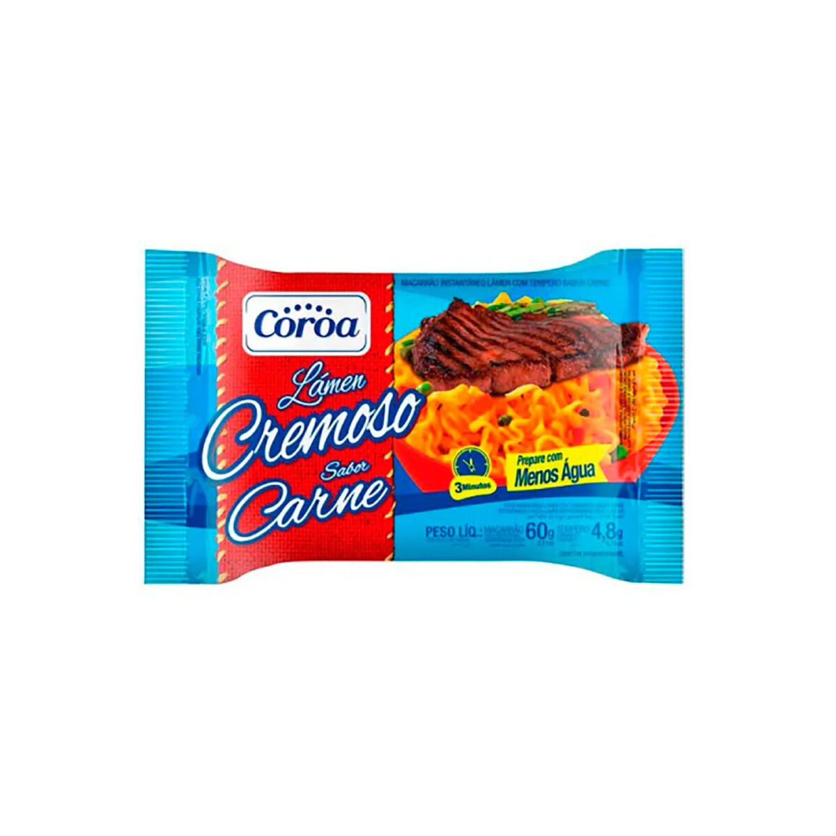 FIDEOS LAMEN COROA 60Grs - Carne 