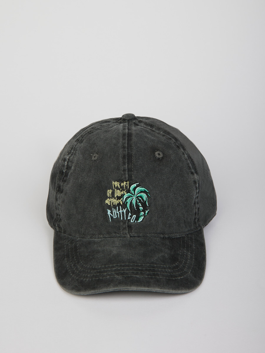 GORRO VISERA ZACH RUSTY - Gris Oscuro 