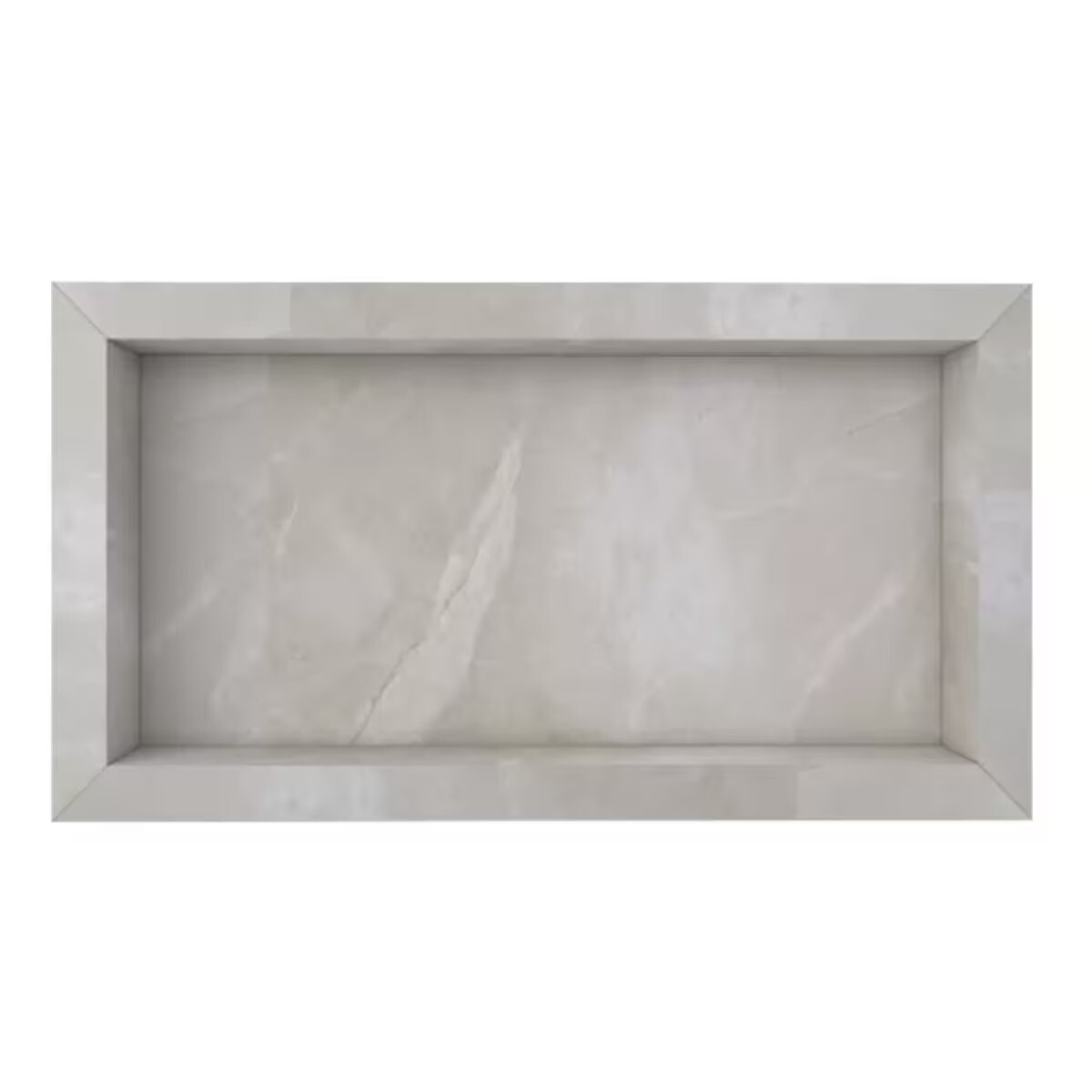 Nicho Estante De Empotrar Porcelanato 60cm Beige 