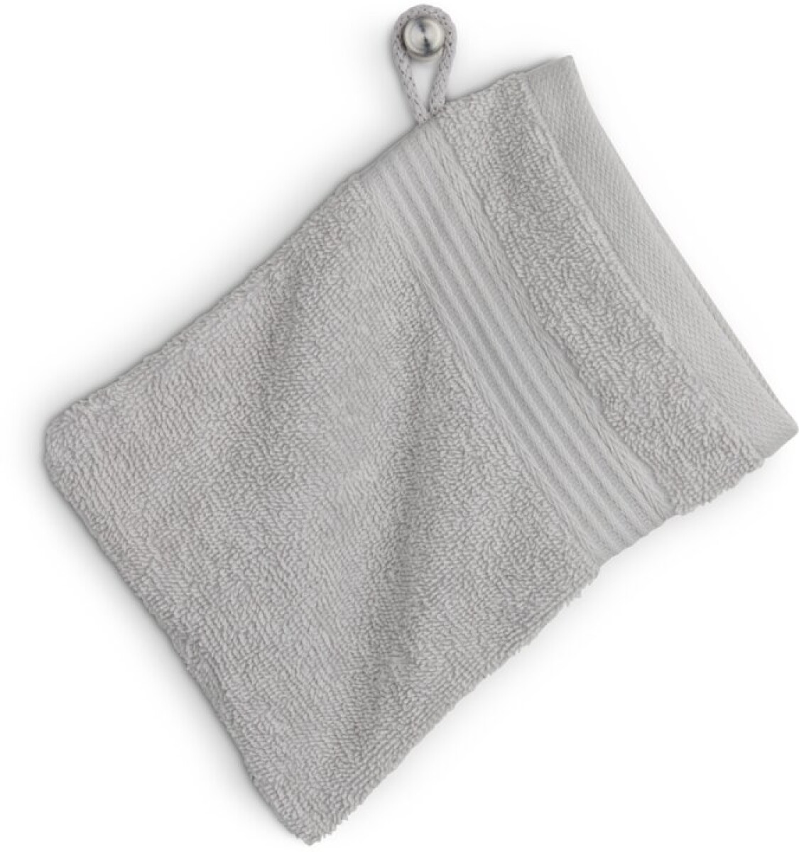 Manopla de baño KARLSTAD 15x20 cm gris claro 