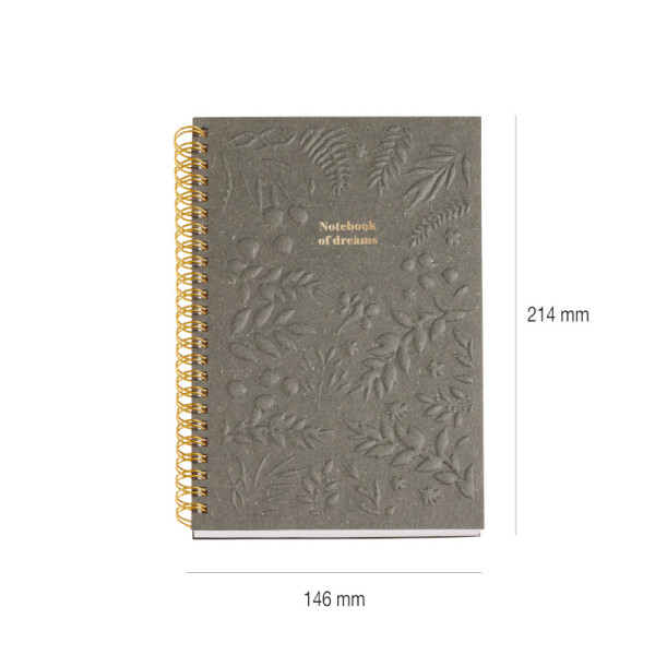 Cuaderno c/espiral grabado - MiquelRius Única