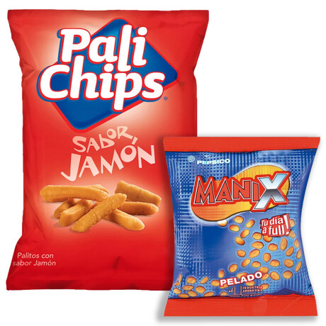 SNACK PACK PALI CHIP 150G + MANIX 150G SNACK PACK PALI CHIP 150G + MANIX 150G