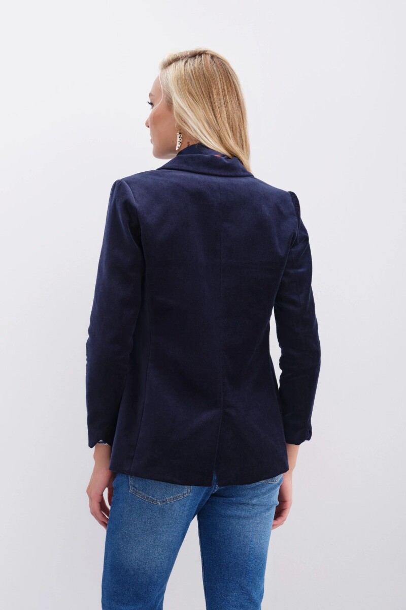 Saco Taylor Velvet Azul