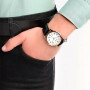 Reloj CASIO MTPV001GL-7BUDF en Cuero Negro Esfera 45mm 0