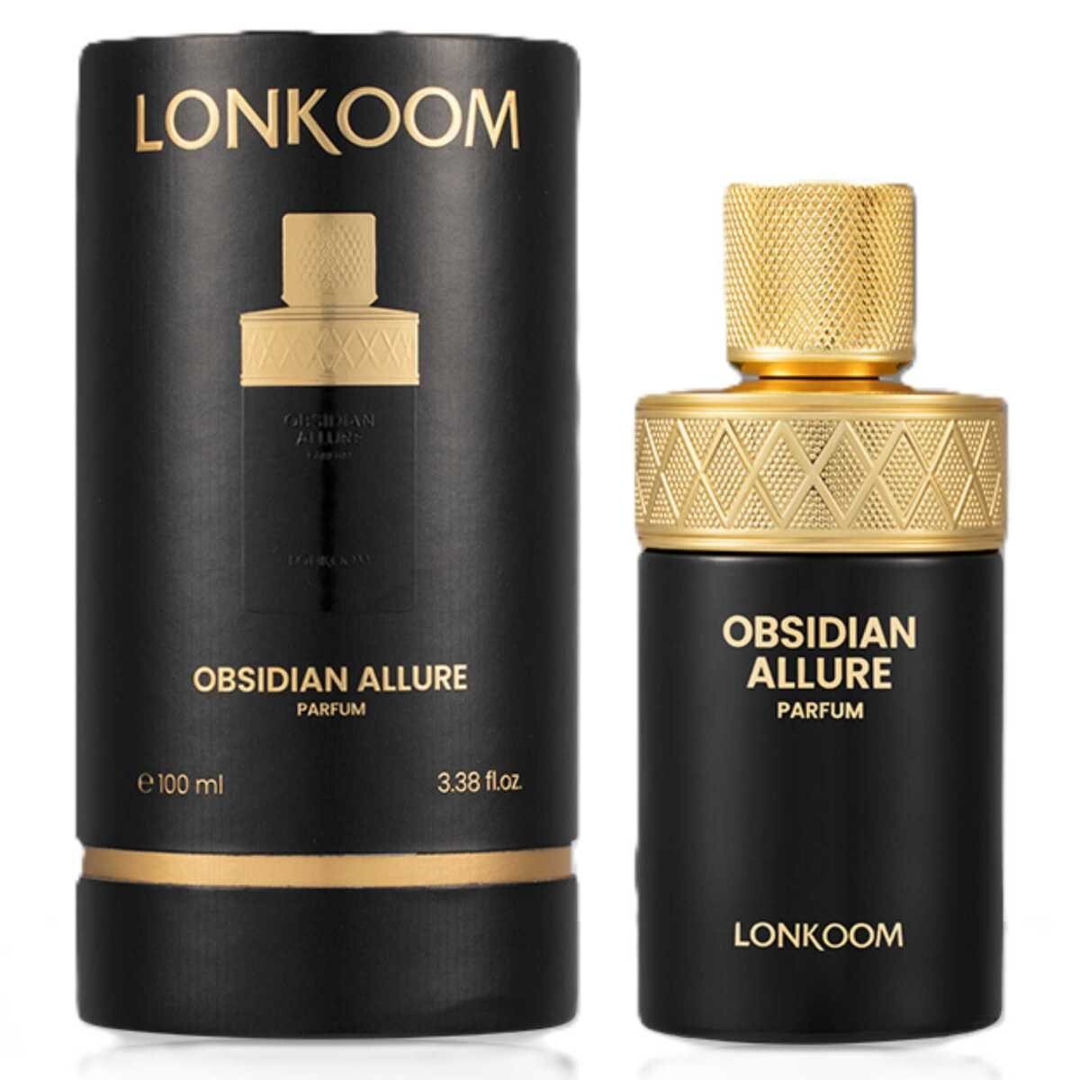 LONKOOM OBSIDIAN ALLURE MEN EDP 100ML 