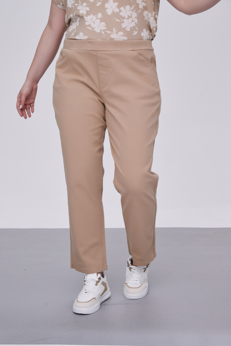 Pantalon Bekwai - Beige Oscuro 