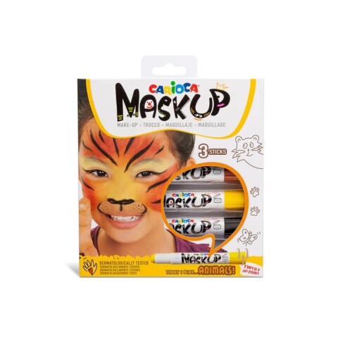 P.CARAALDO Pintura De Cara En Barra Infantil Linea Mask Up Carioca - Amarillo