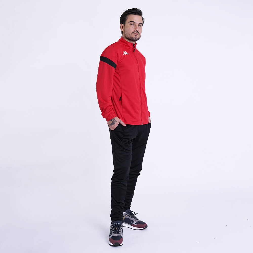 Buzo Futbol Kappa4Soccer Dalcito Hombre Red/black
