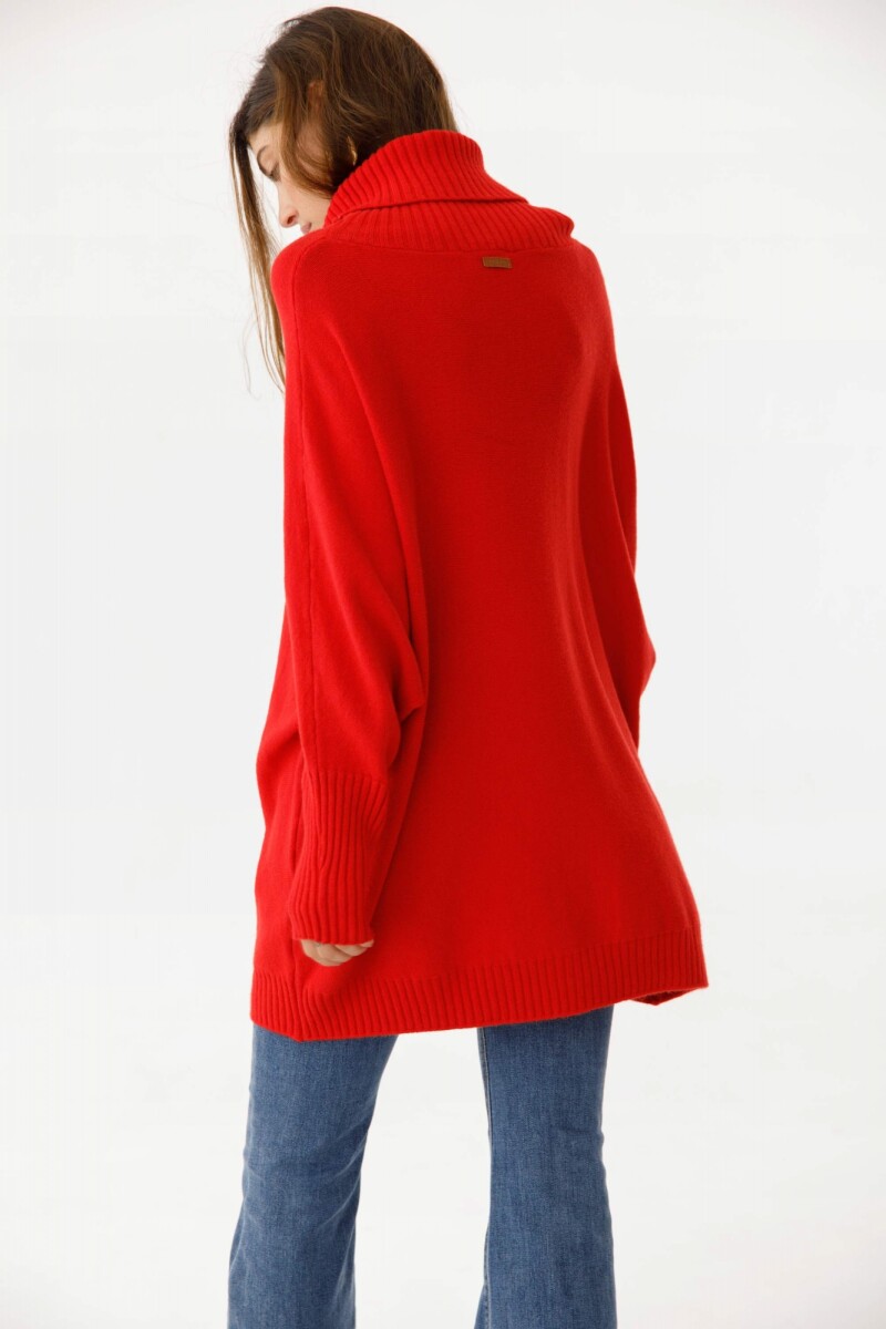 Sweater Azul Rojo
