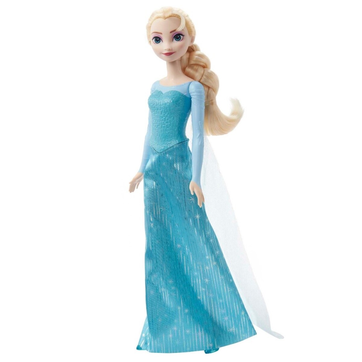 Muñeca Frozen Reina Elsa 30 cm - VESTIDO-CELESTE 
