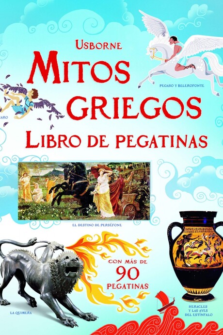 MITOS GRIEGOS. LIBRO DE PEGATINAS MITOS GRIEGOS. LIBRO DE PEGATINAS
