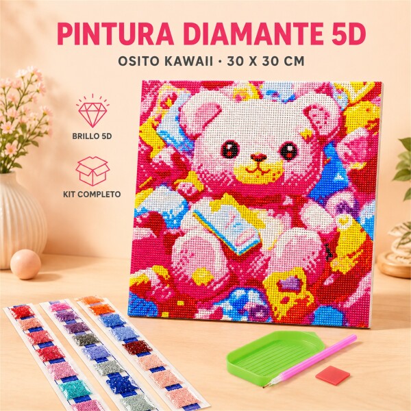 Kit de Pintura Diamante 5D Diamond Painting 30 x 30 cm DISENO 3