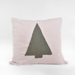 Funda Deco 50x50 Tusor Soft Arbol Navidad