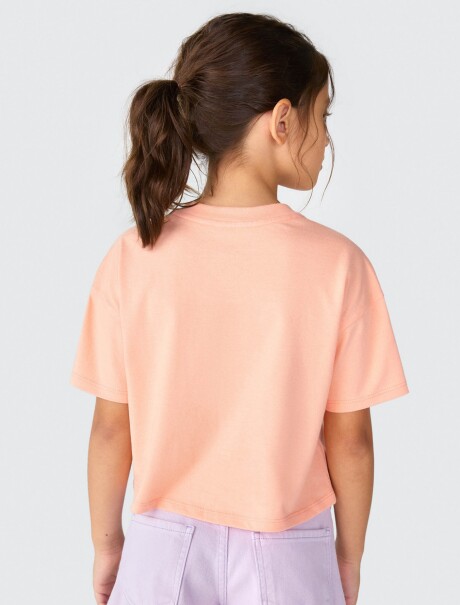 BLUSA INFANTIL CON ESTAMPA CELESTE