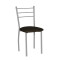 Silla Gitana Acolchonada Con Hierro, Soportan 150 Kg NEGRO