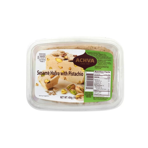 Halva Achva pistachos 454g Halva Achva Pistachos 454g
