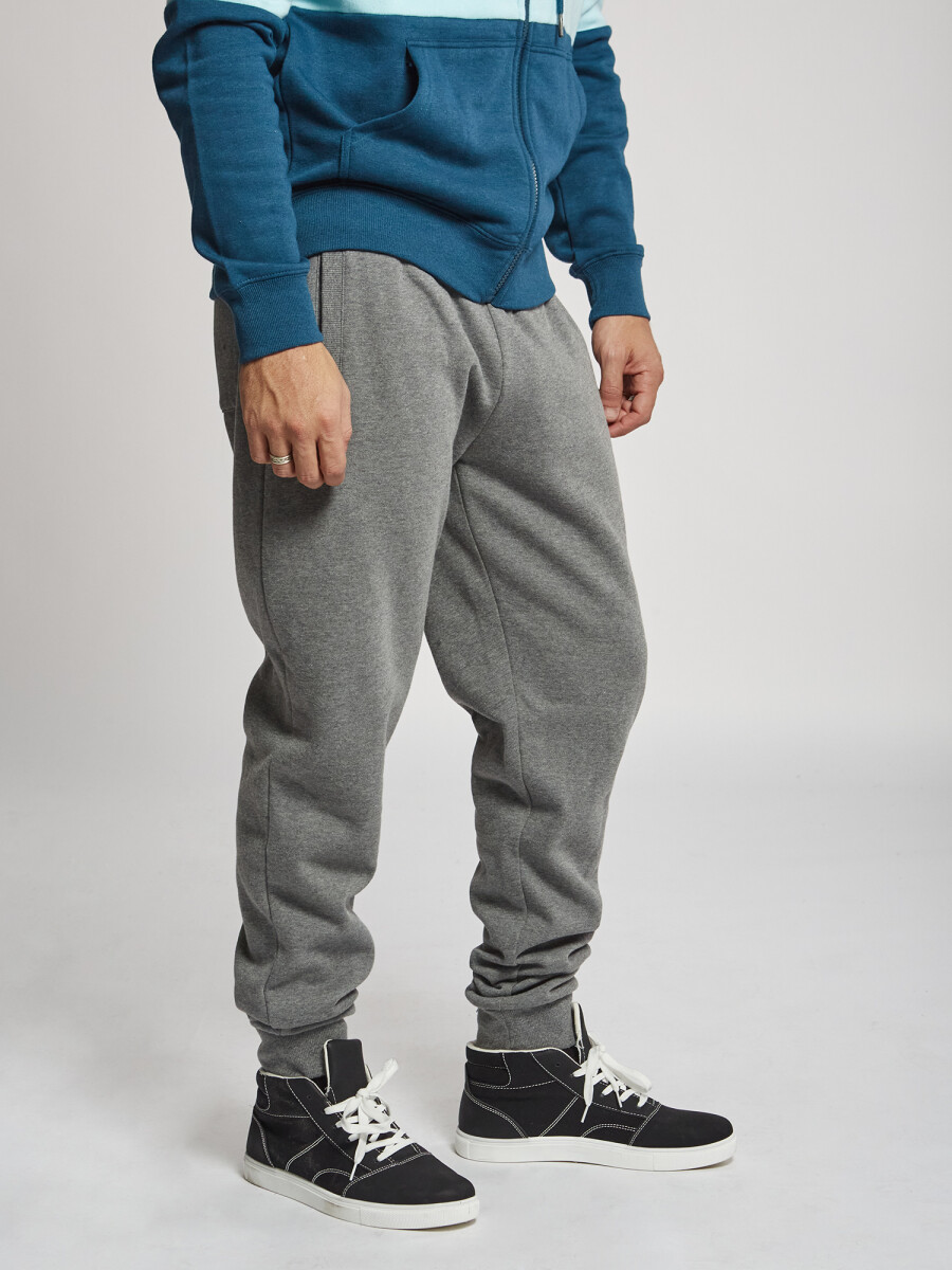 Pantalon felpa - gris 