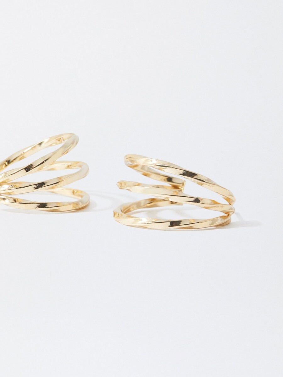 Pendientes De Aro Dorados dorado