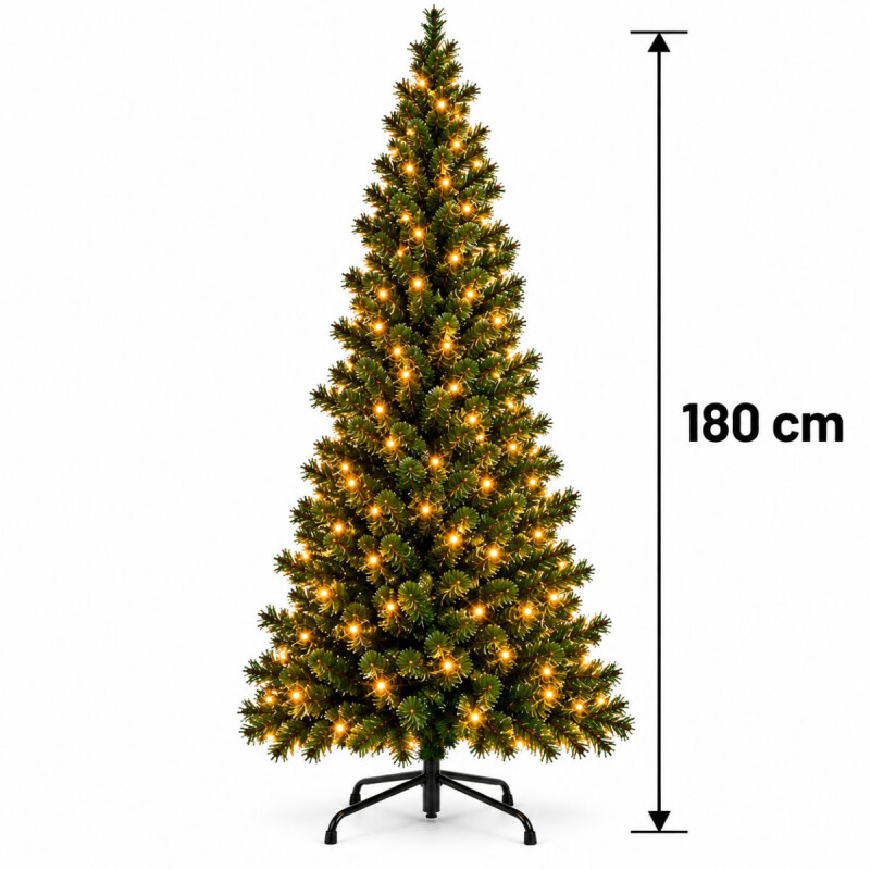 Árbol de Navidad con Luces cálidas - 180 cm Árbol de Navidad con Luces cálidas - 180 cm