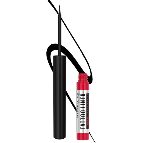 Delineador de Ojos Tattoo Liner Liquid Dip-In Negro - Maybelline Delineador de Ojos Tattoo Liner Liquid Dip-In Negro - Maybelline