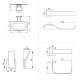 SET DE ACCESORIOS BAÑO METAL SKYLINE SATINADO CEPILLADO 000
