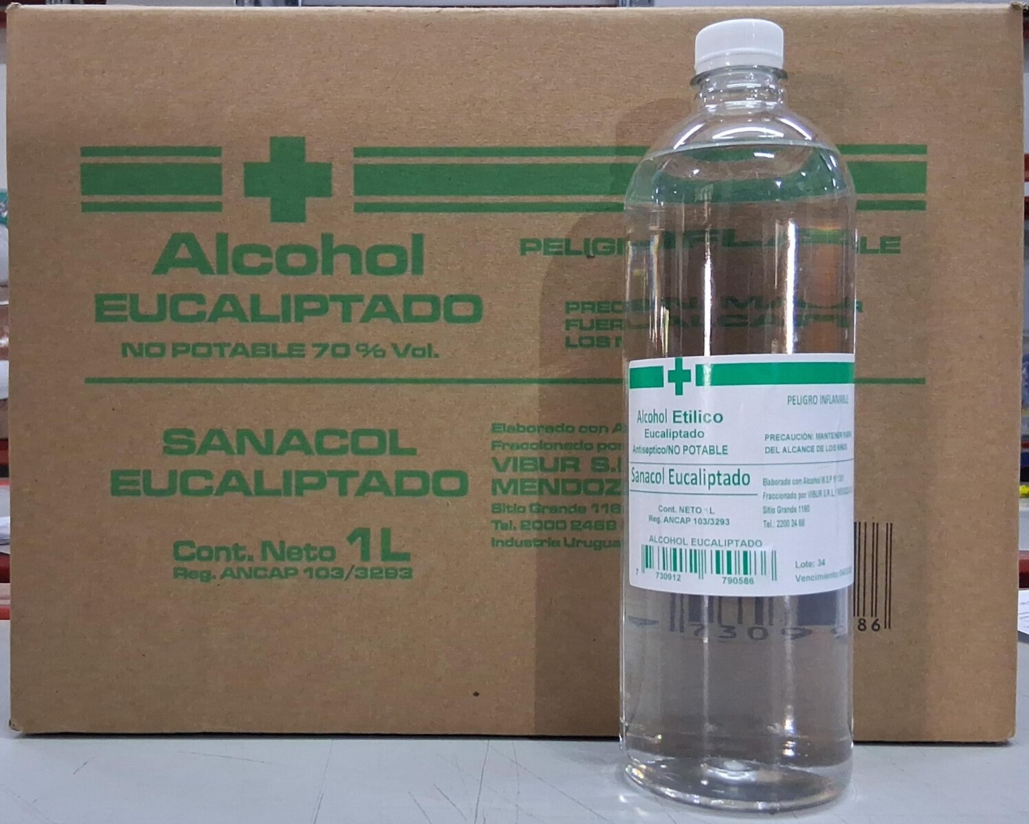 ALCOHOL SANCOL 1.LTS EUCALIPTADO 