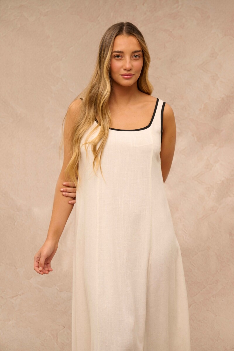 VESTIDO MARIEL BEIGE VESTIDO MARIEL BEIGE