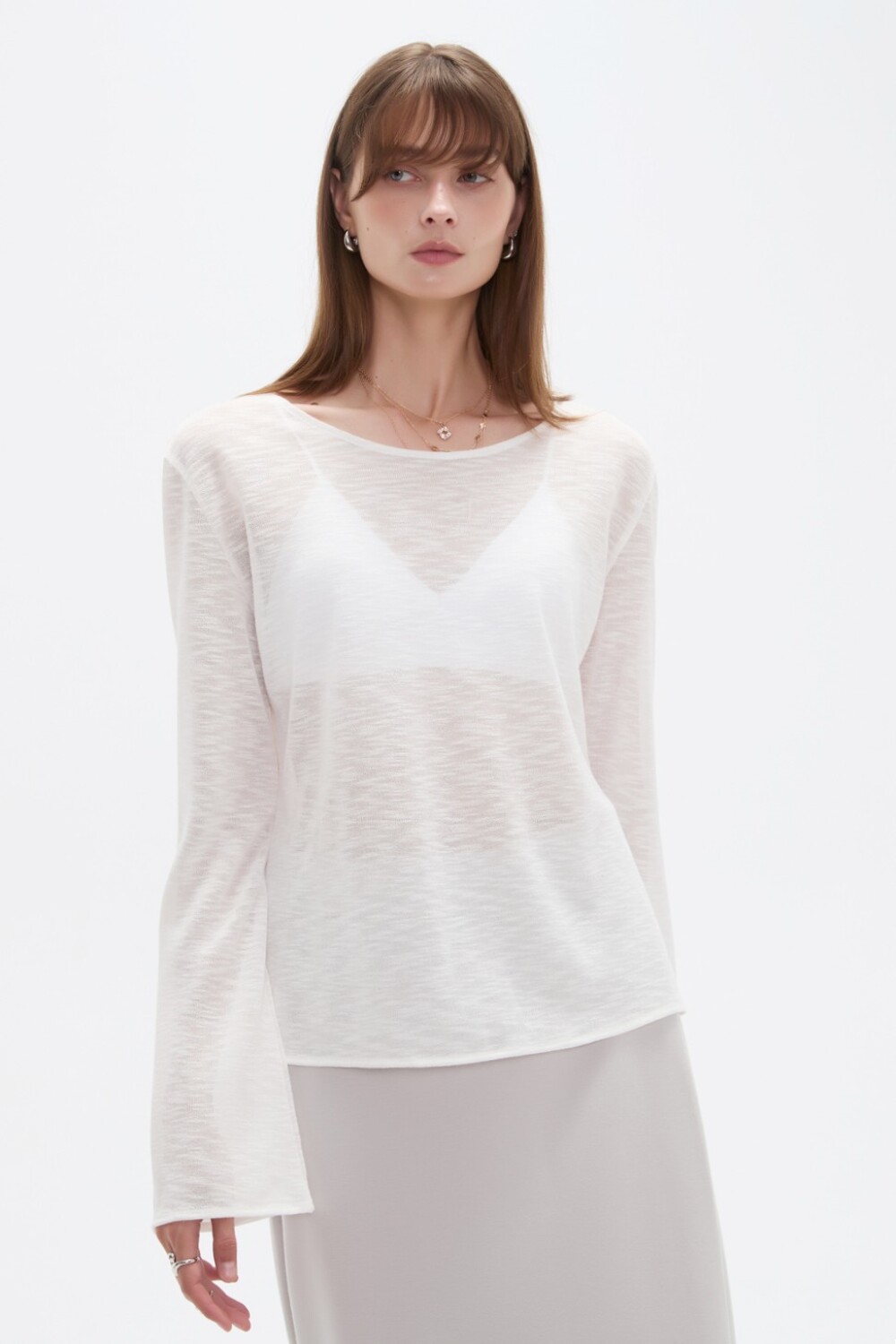 Sweater Geral Marfil / Off White