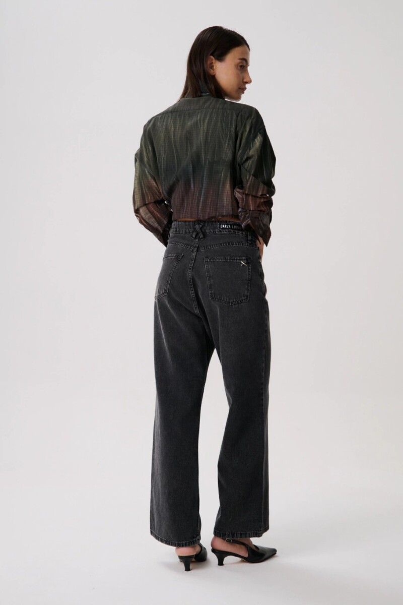 Jean Baggy Olivo Negro