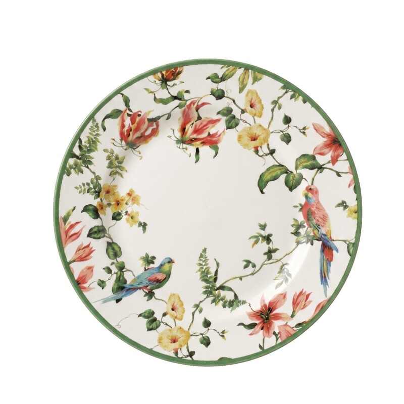 PLATO PLAYO DIS AVES/FLORES HARMONY 29CM Unica