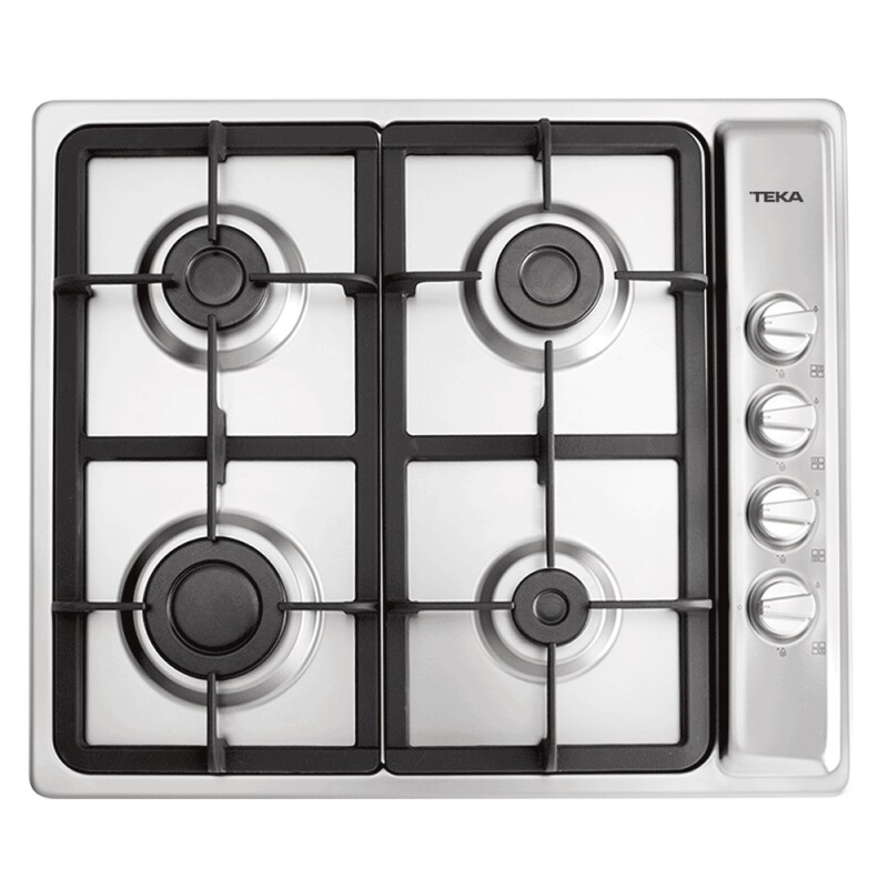 COMBO ESTUFA+EXTRACTOR TEKA, 24''-60 CM, TOPE A GAS, 4 QUEMADORES 001