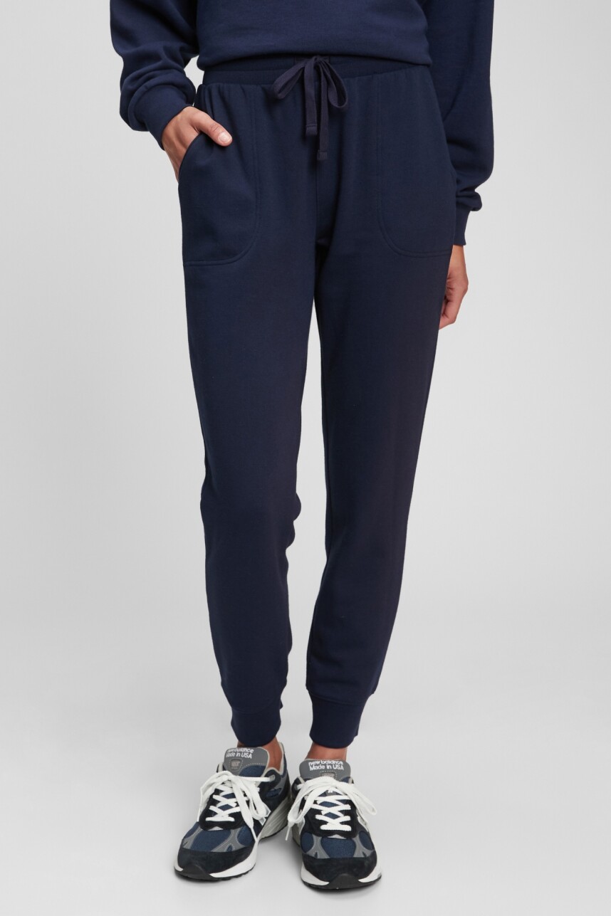 Pantalon Deportivo Con Puño Navy Uniform